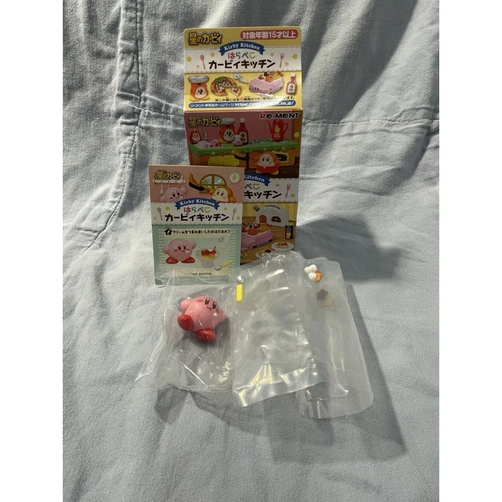 NEW Re-Ment Kirby's Kitchen Mystery Box - Hungry Kirby Kitchen - Custard Pudding